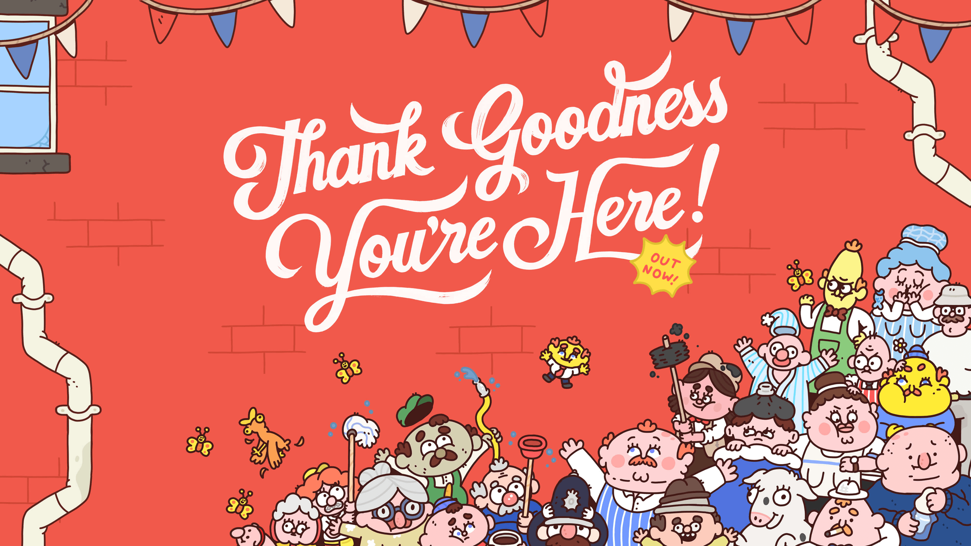 Review de Thank Goodness You’re Here: el juego más absurdo, divertido y extraño que jugarás este año